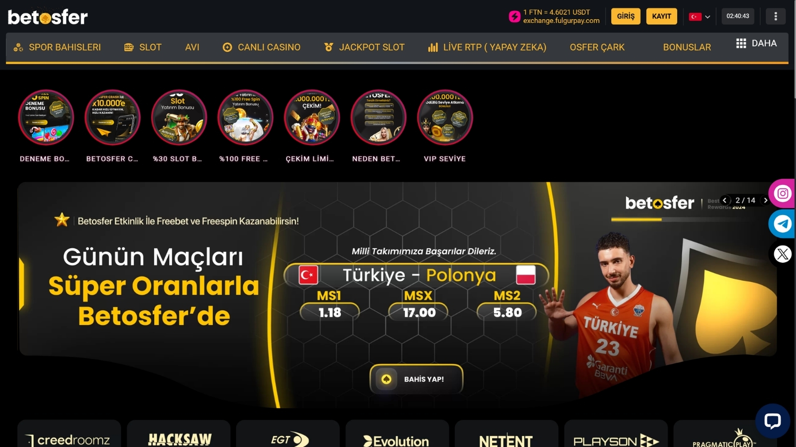betosfer yeni giriş